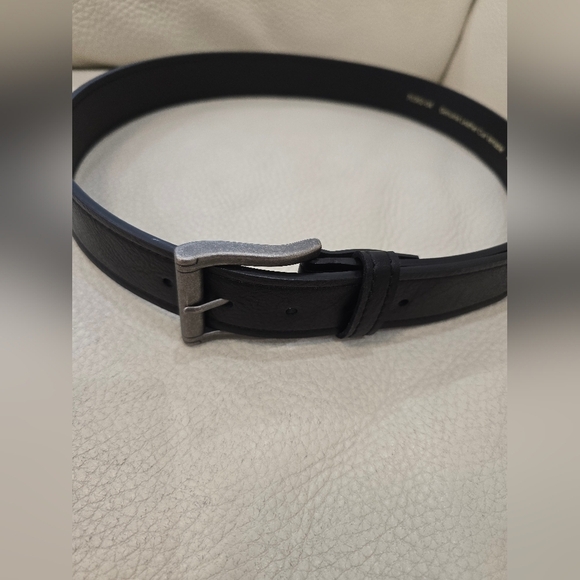 Dickies Men's Genuine Leather Belt Black 1.5" Width 36-39 L - Picture 2 of 5